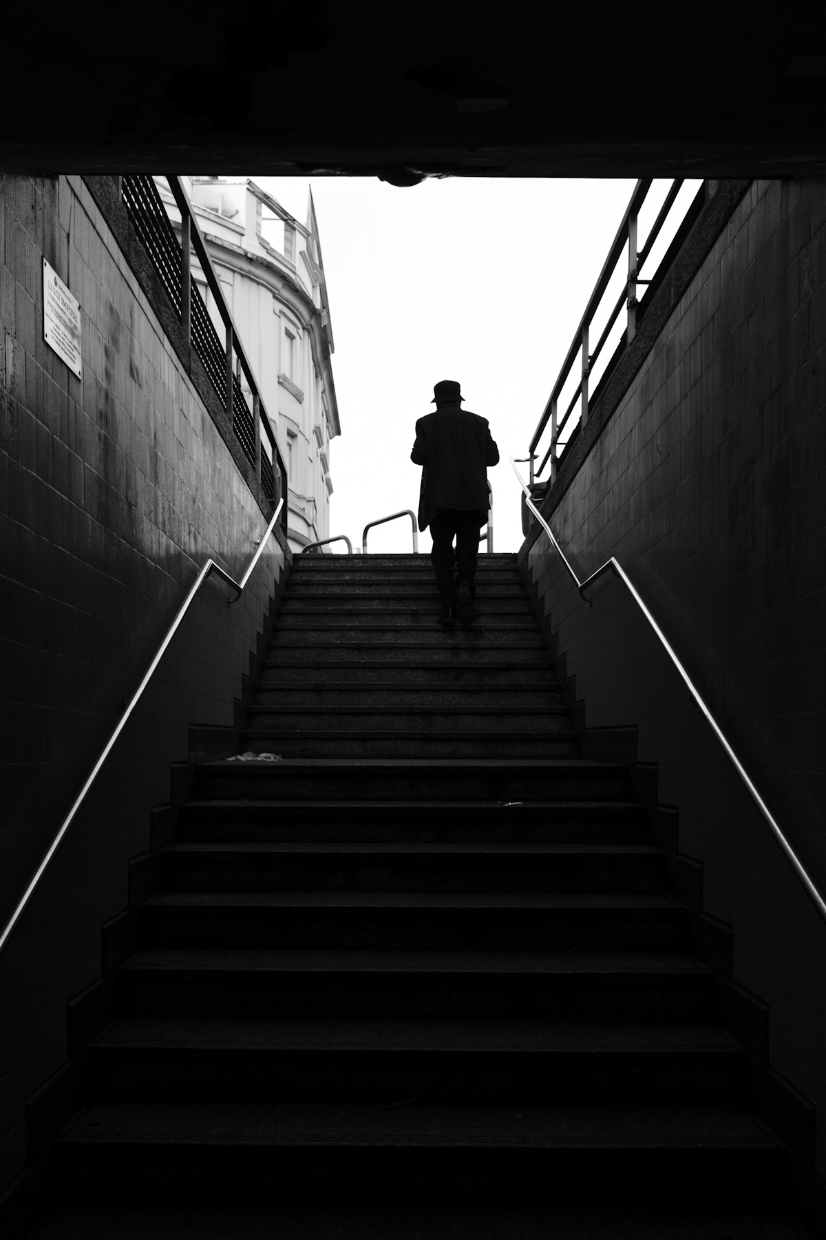 Per le scale di Forli