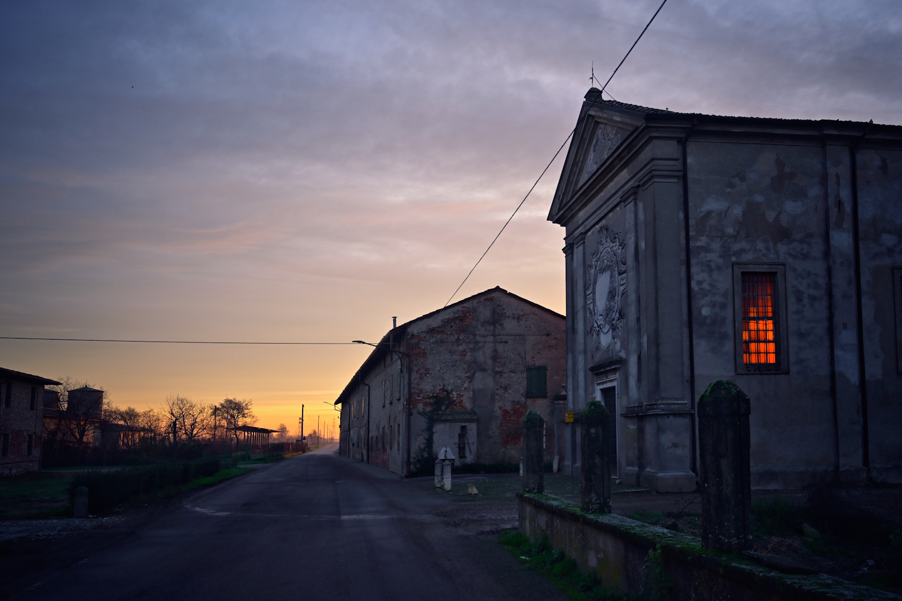 I templi coprono l'alba