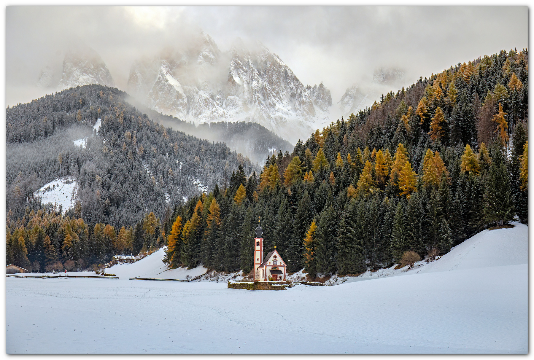 San Giovanni a Ranui, val di Funes.