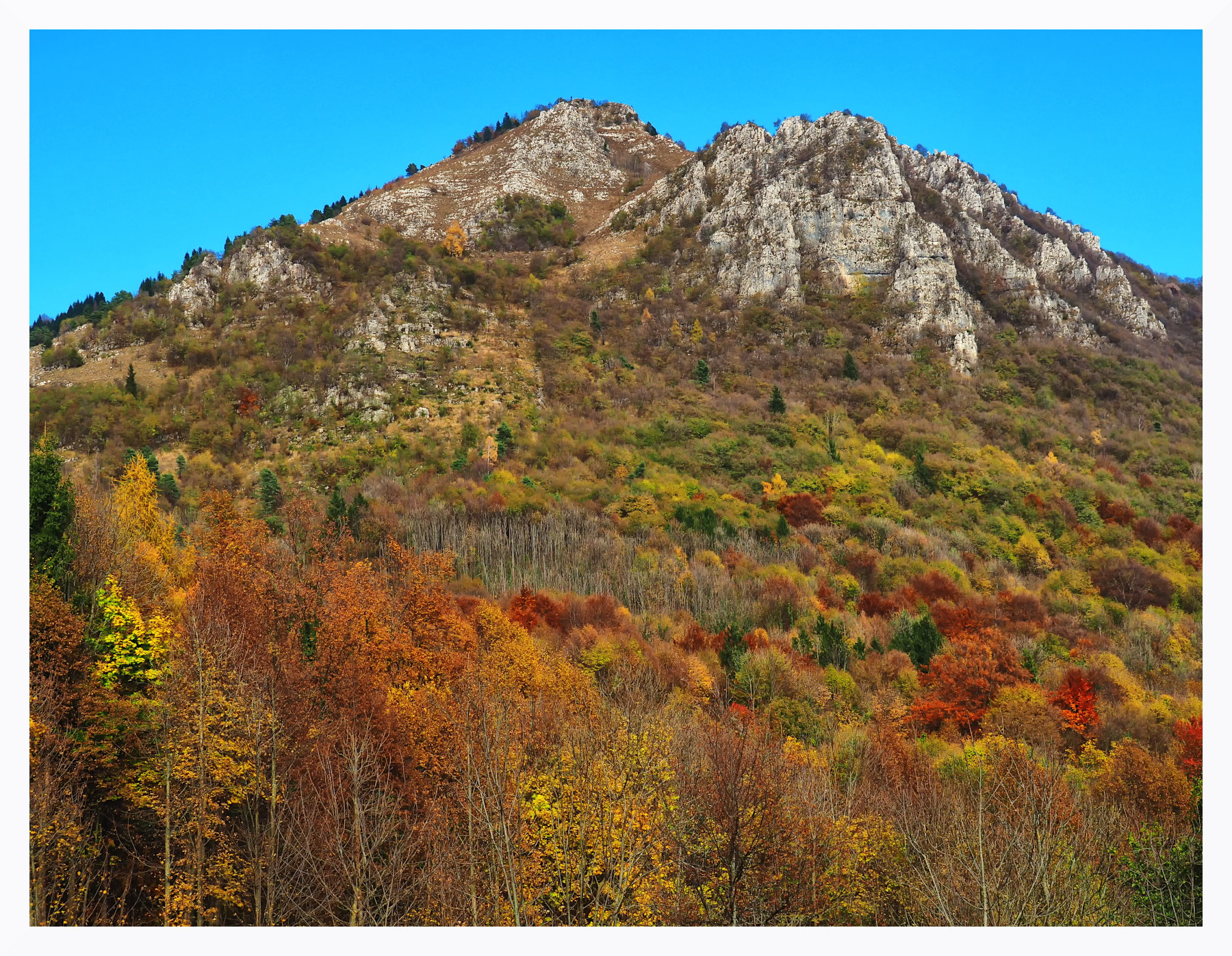 Monte Brazome autunnale
