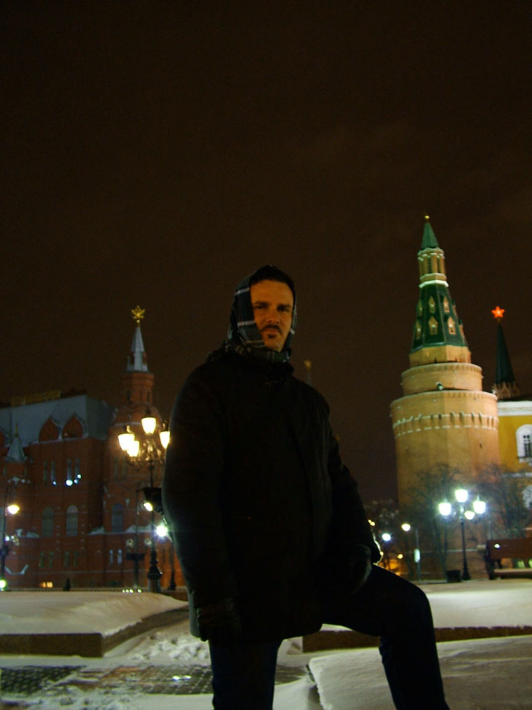 Cold Moscow city