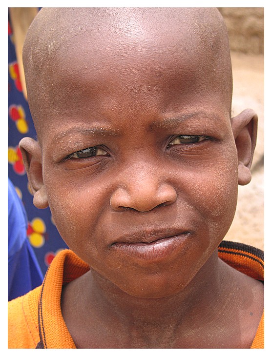 Bambino del Burkina Faso