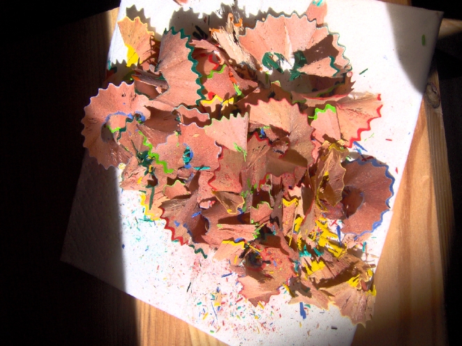 Legno, sole e colori