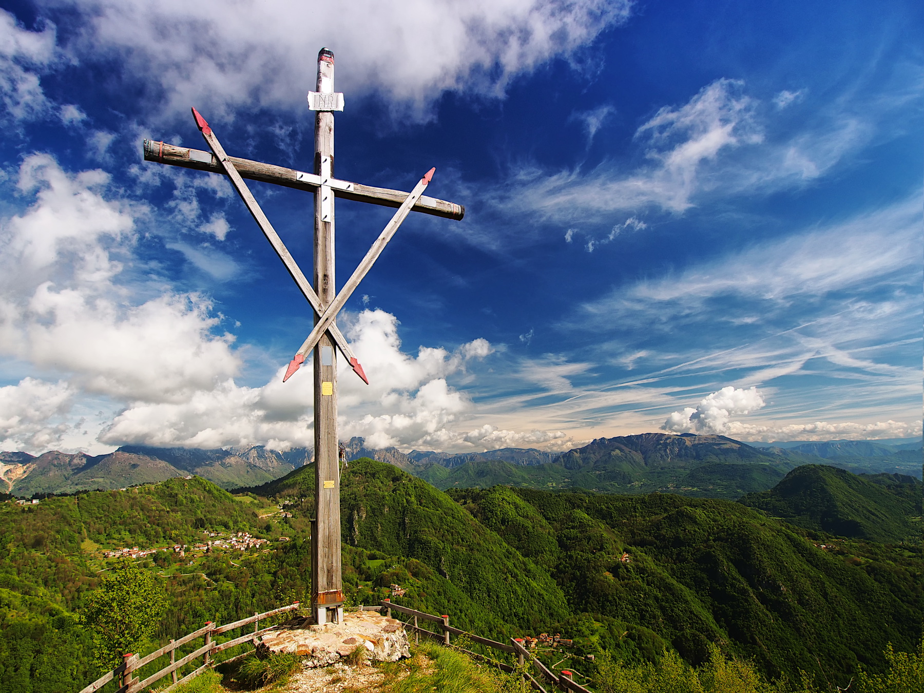 Panorama dalla Croce dei Castiglieri