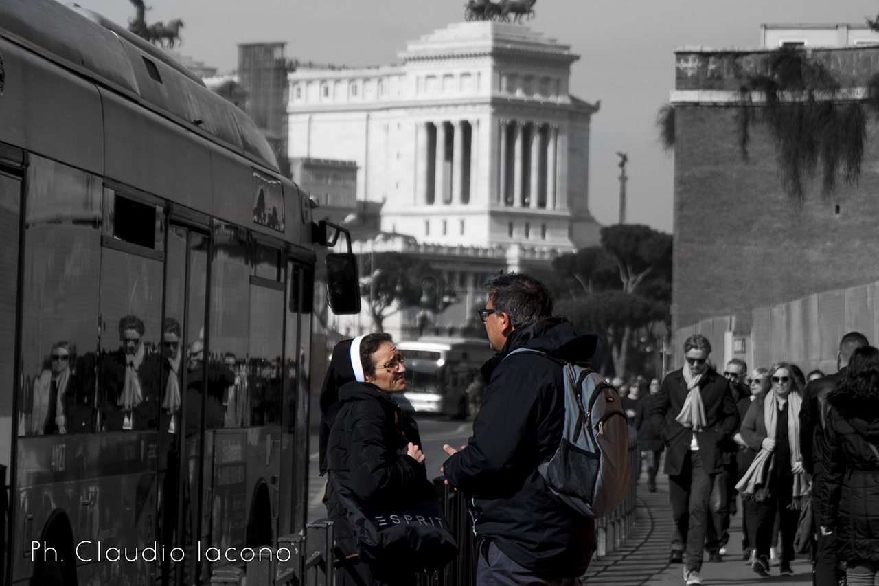 Verso il Colosseo