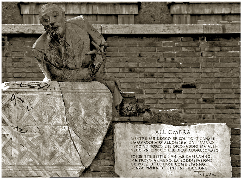 Trilussa (p.zza Trilussa, Roma)