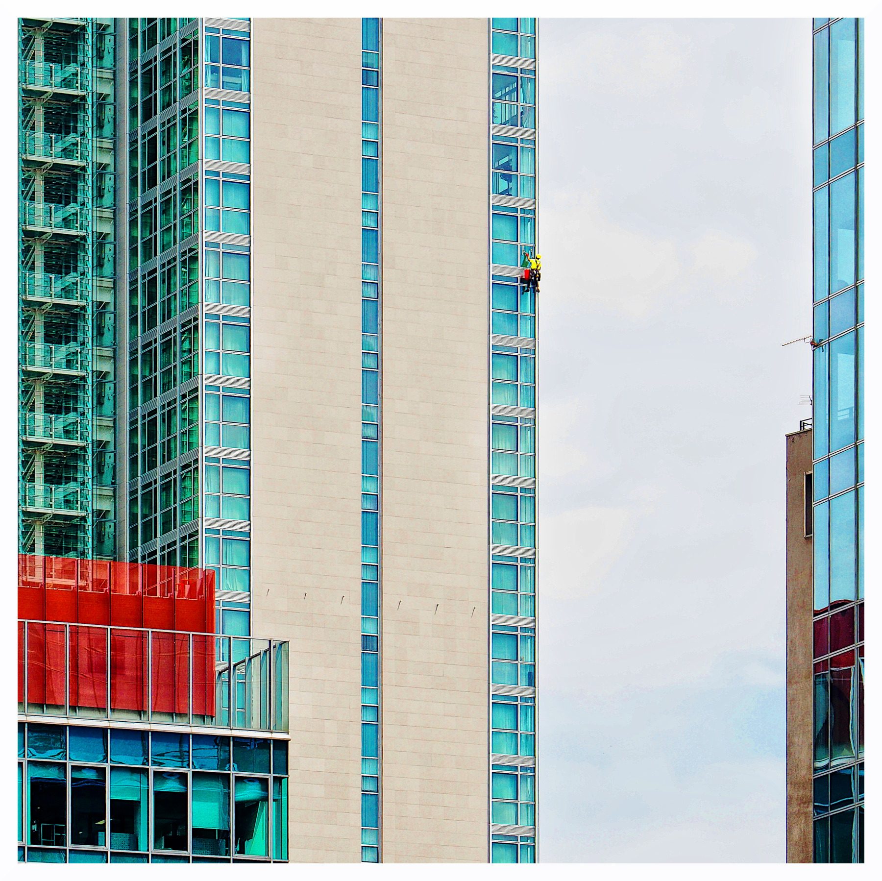 Il piccolo Lava-vetri alpinista