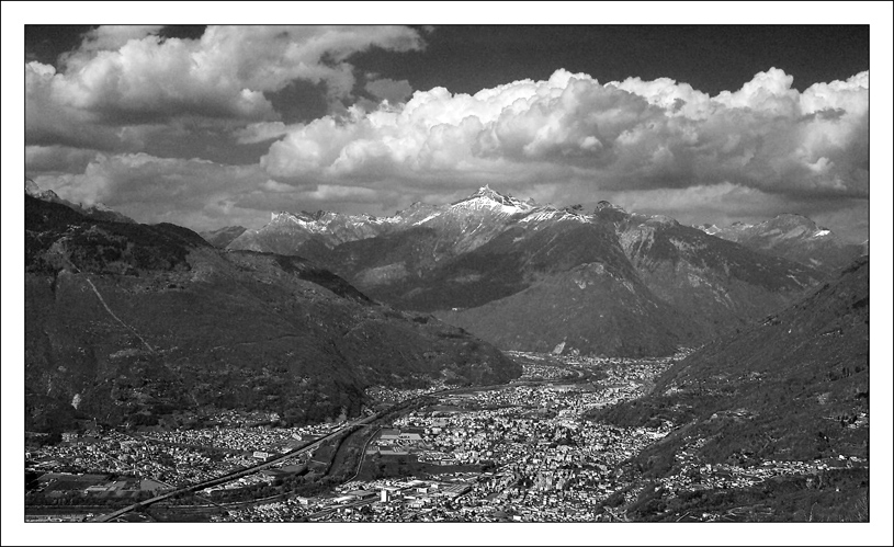 veduta dall'Alpe del Tiglio