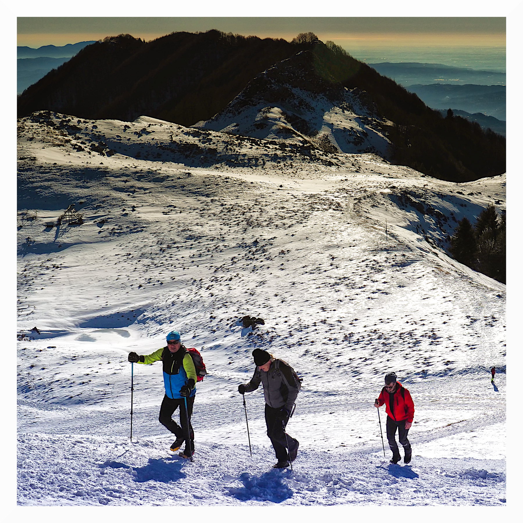 Salendo al Monte Campetto