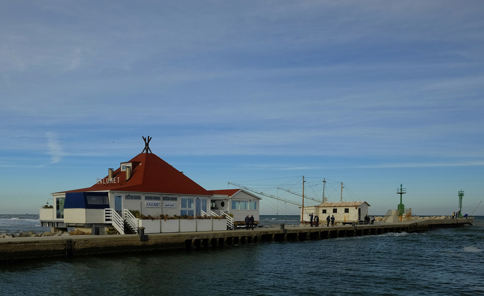 kalumet  molo nord Milano marittima