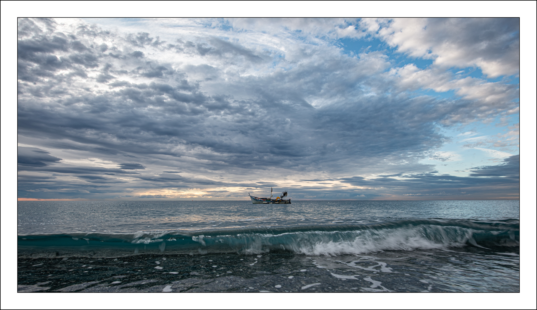 La fatica inizia all'alba
