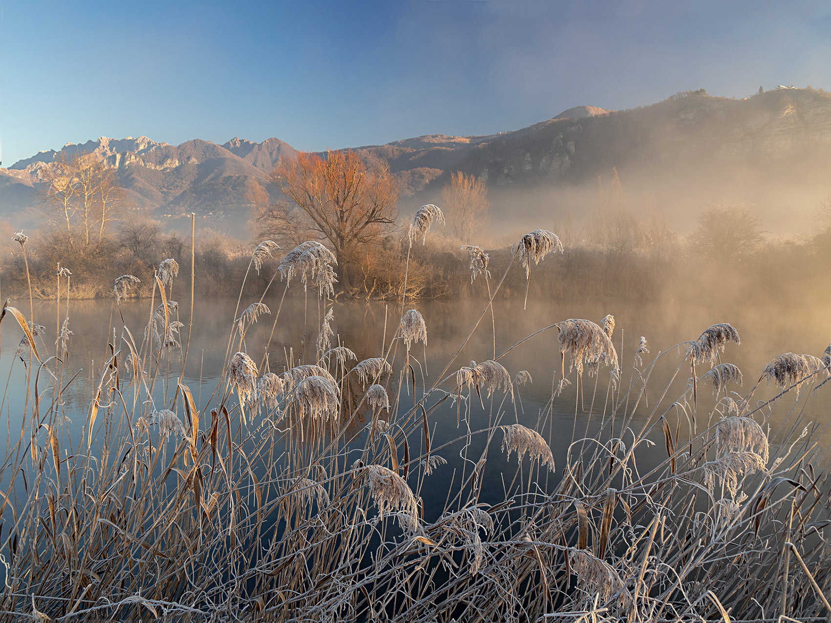 una fredda mattina di dicembre