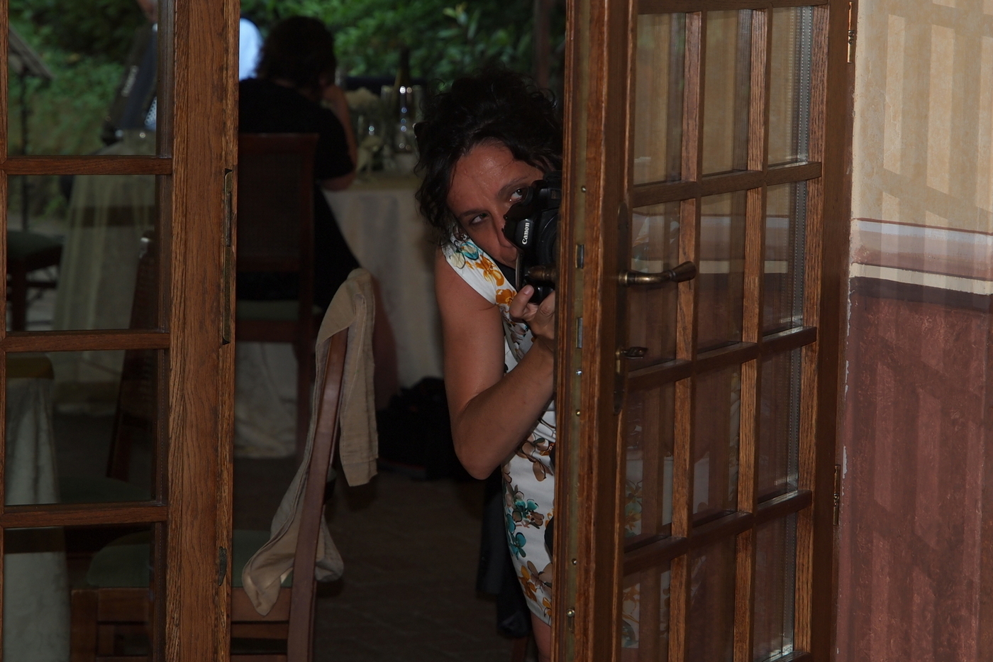 La dura vita del fotografo...