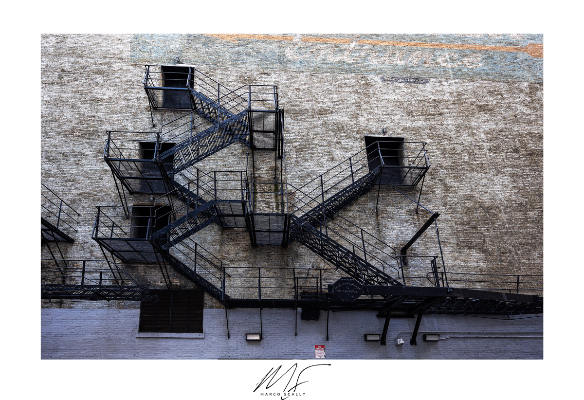 Chicago stairs
