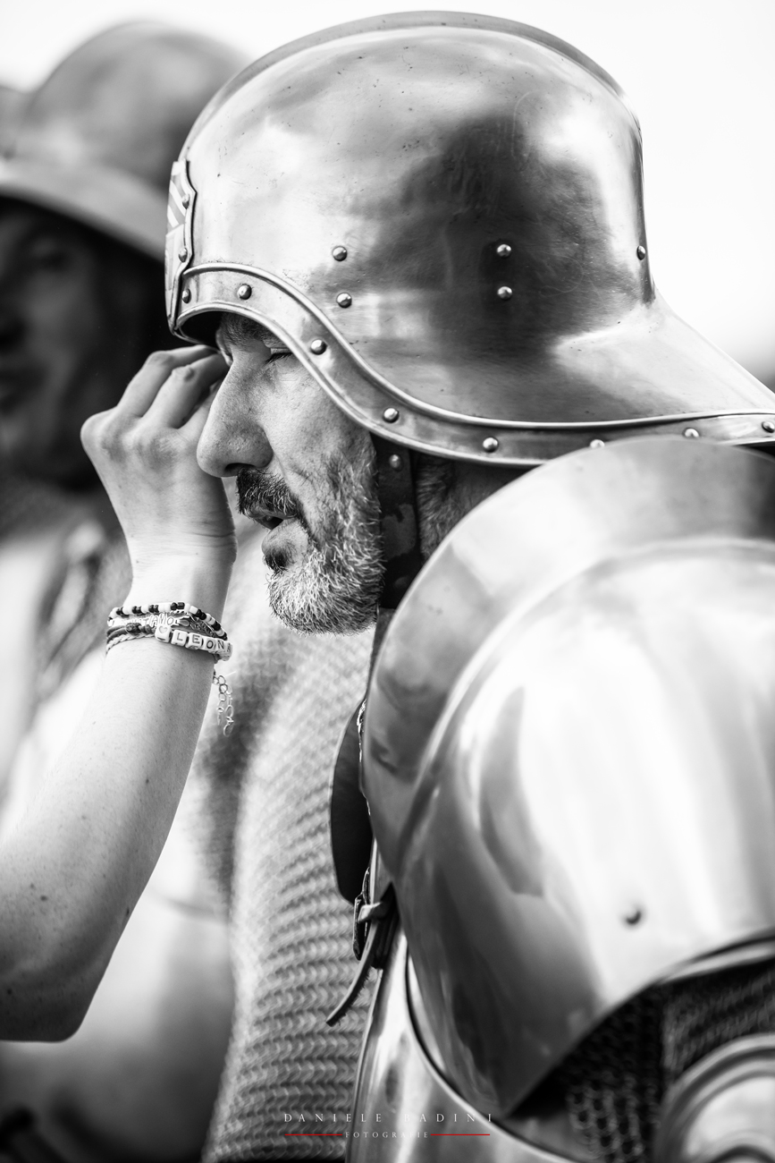 Fa caldo con l'armatura