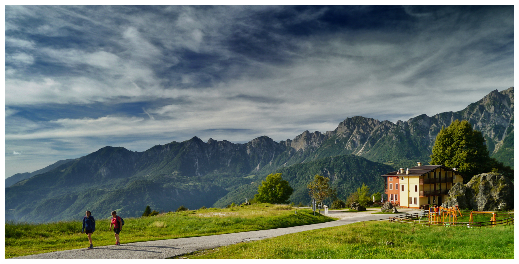 Al Rifugio 'Piccole Dolomiti alla Guardia'