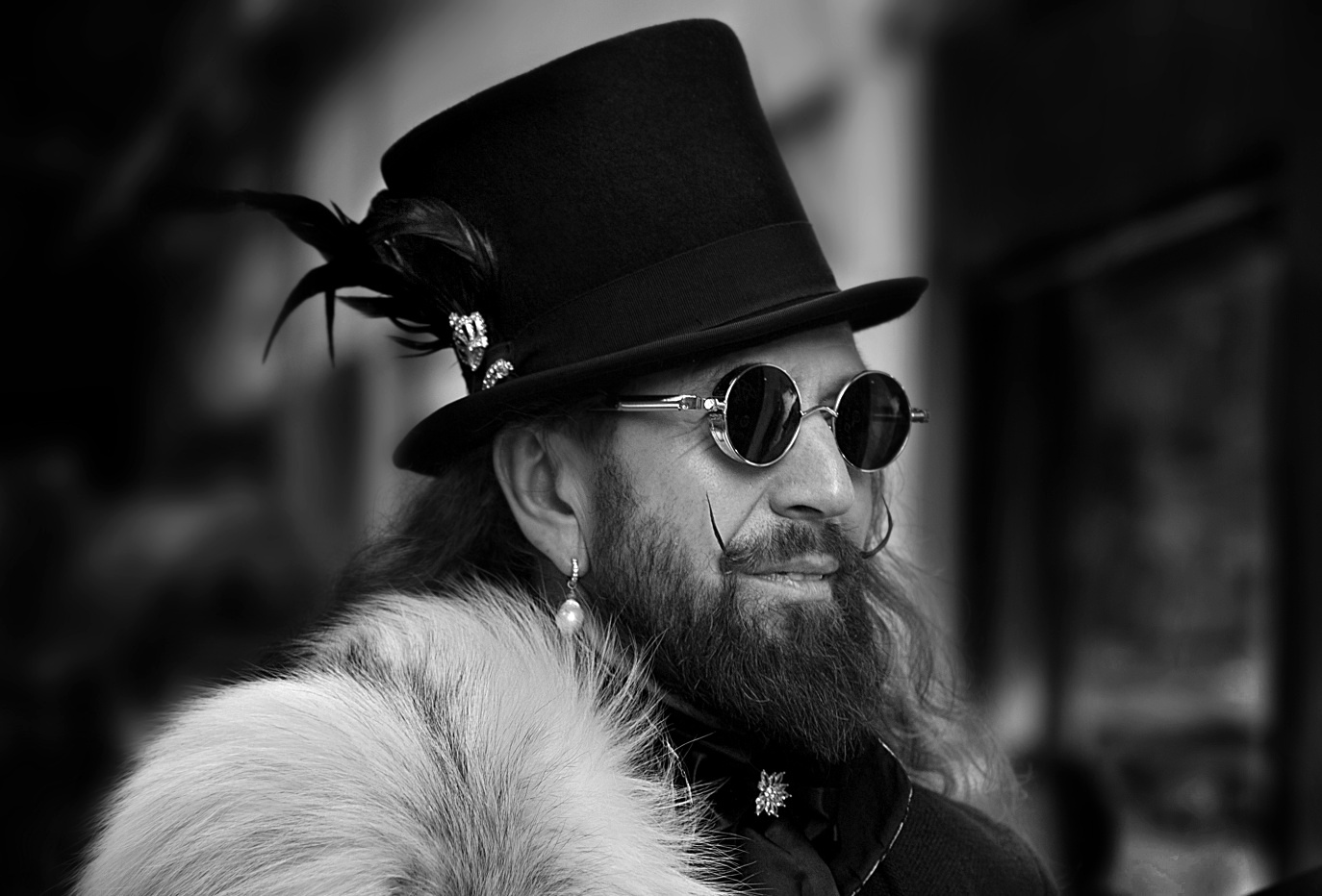 Carnevale in bianco-nero