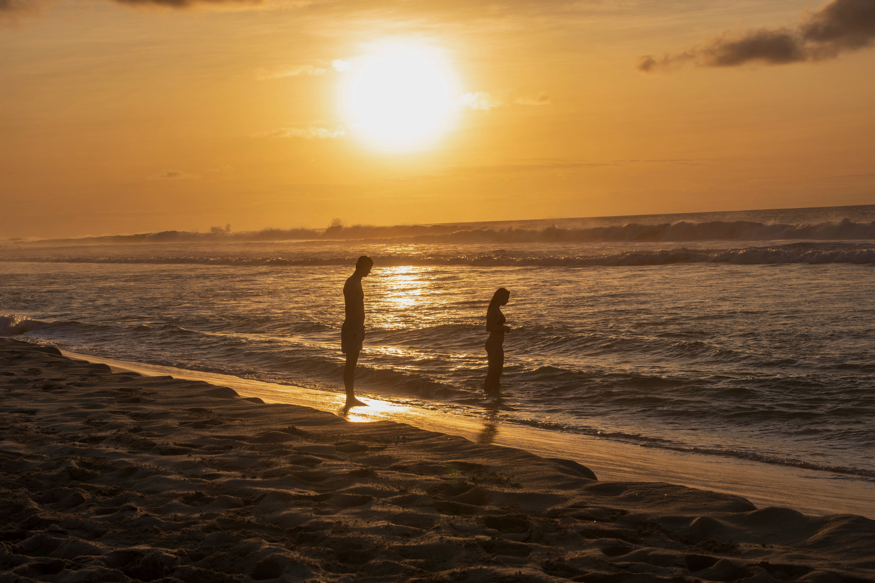 L'Atlantico immenso di fronte