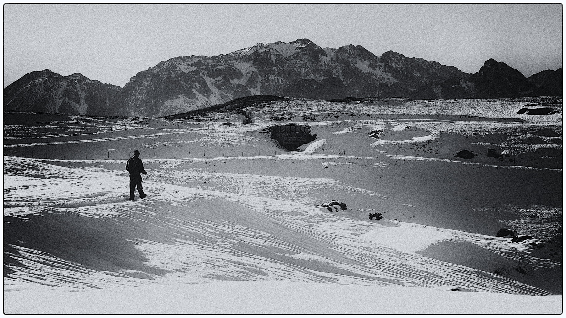 Escursionismo invernale sul Monte Novegno