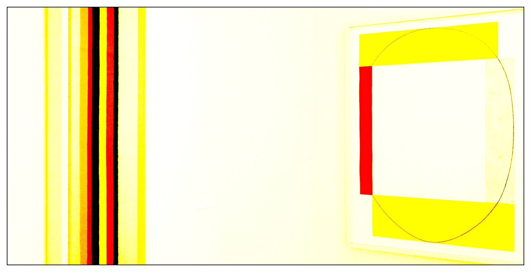 Composizione al Peggy Guggenheim Museum