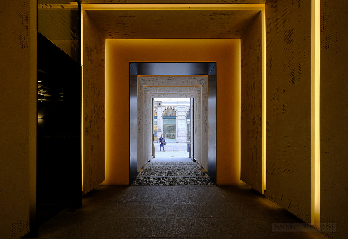 Una entrata particolare..