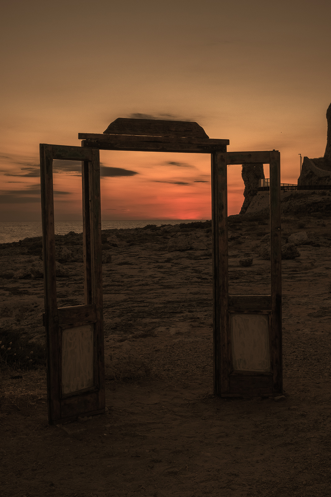 Al tramonto