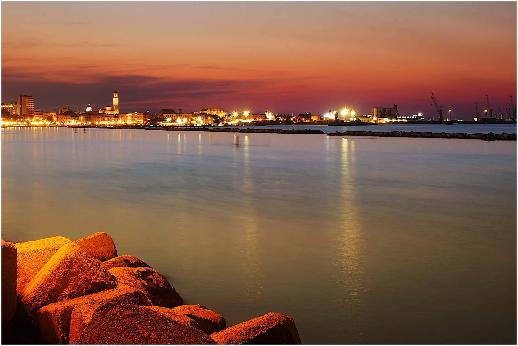 tramonto adriatico