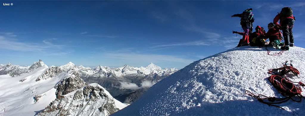 Vetta del castore (4224m)