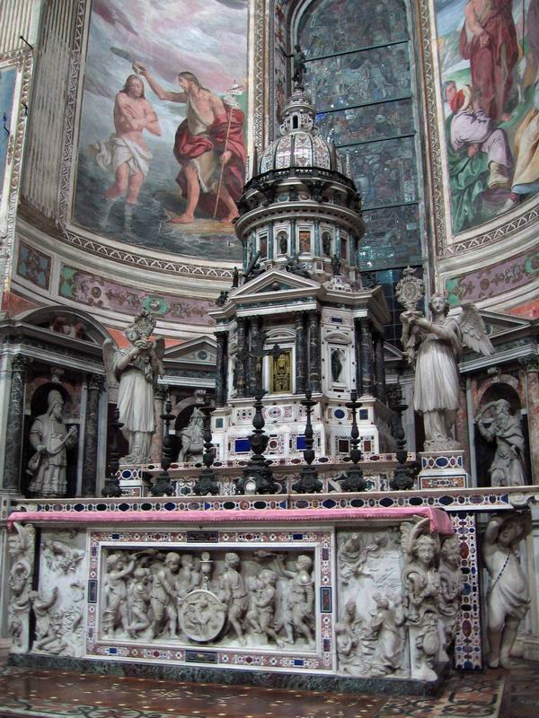 Certosa di Pavia,l'altare maggiore