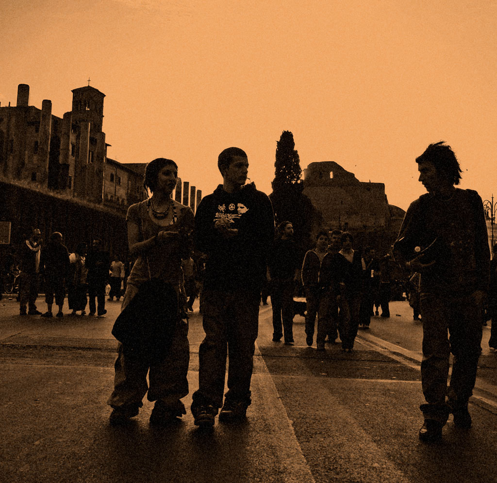 rovine di una citta aperta