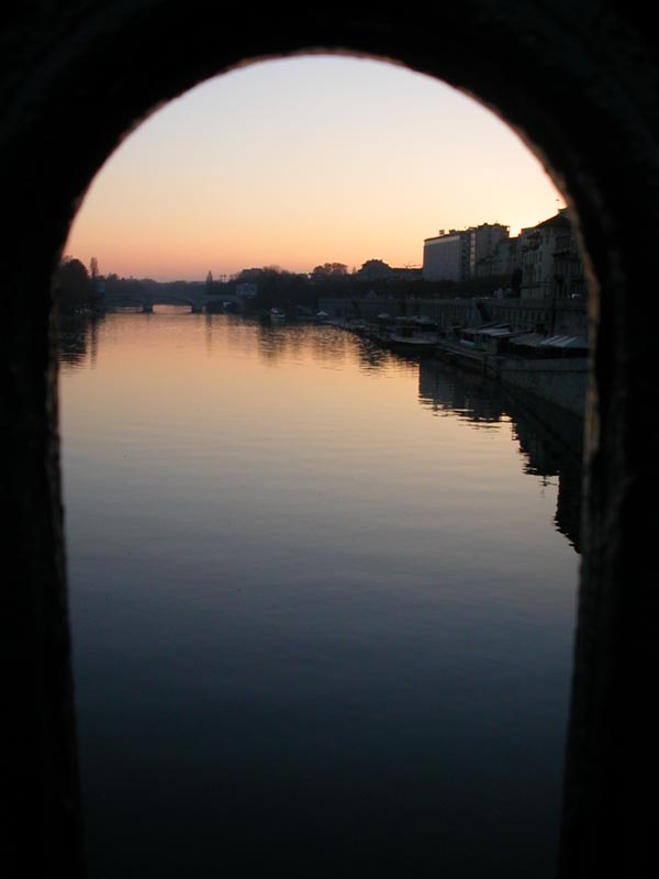 Tramonto dal ponte