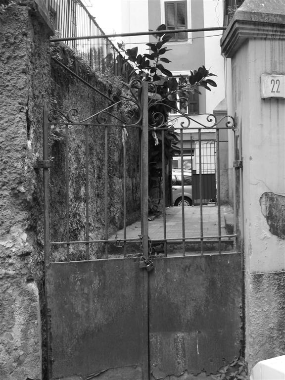 cancello arrugginito