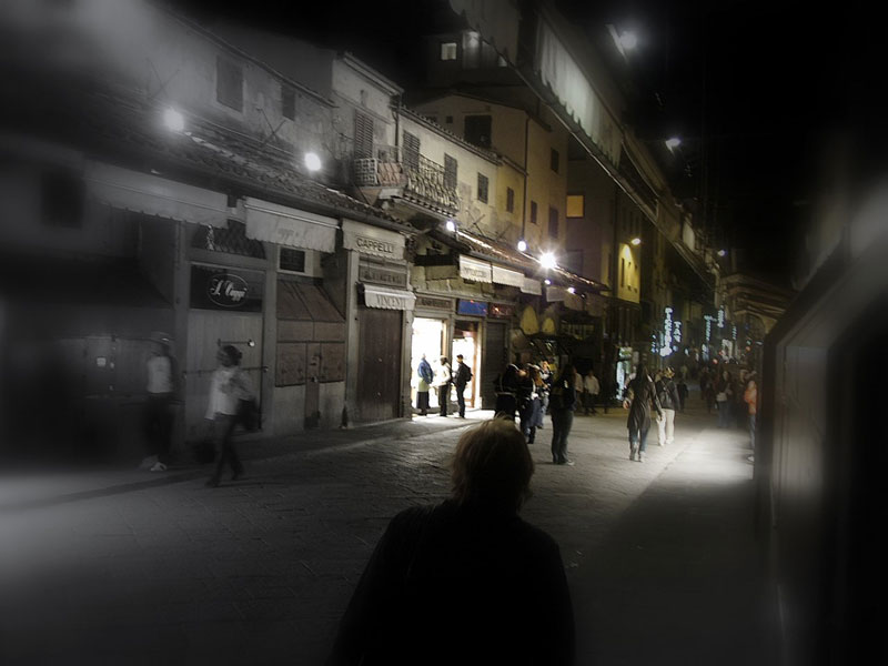 Firenze di notte - Ponte Vecchio.
