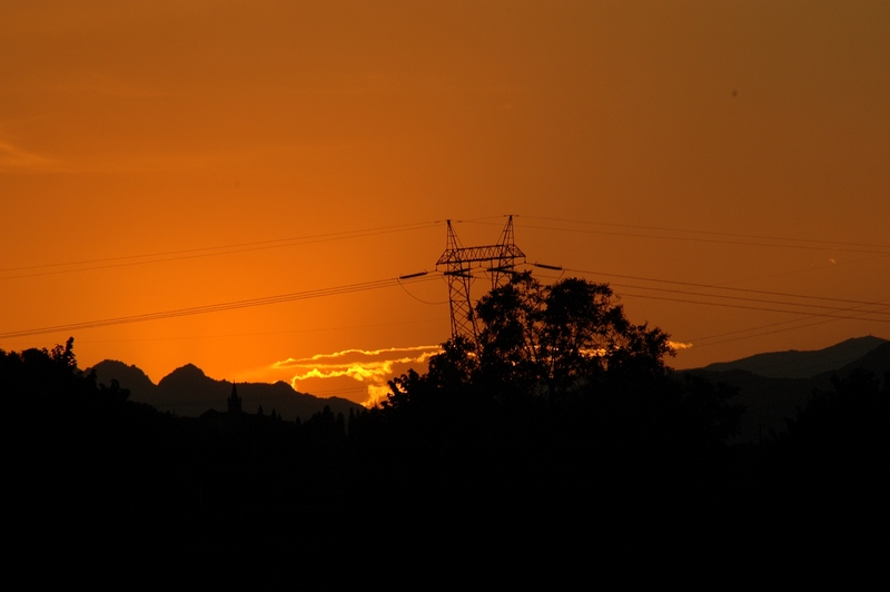 Energia al tramonto