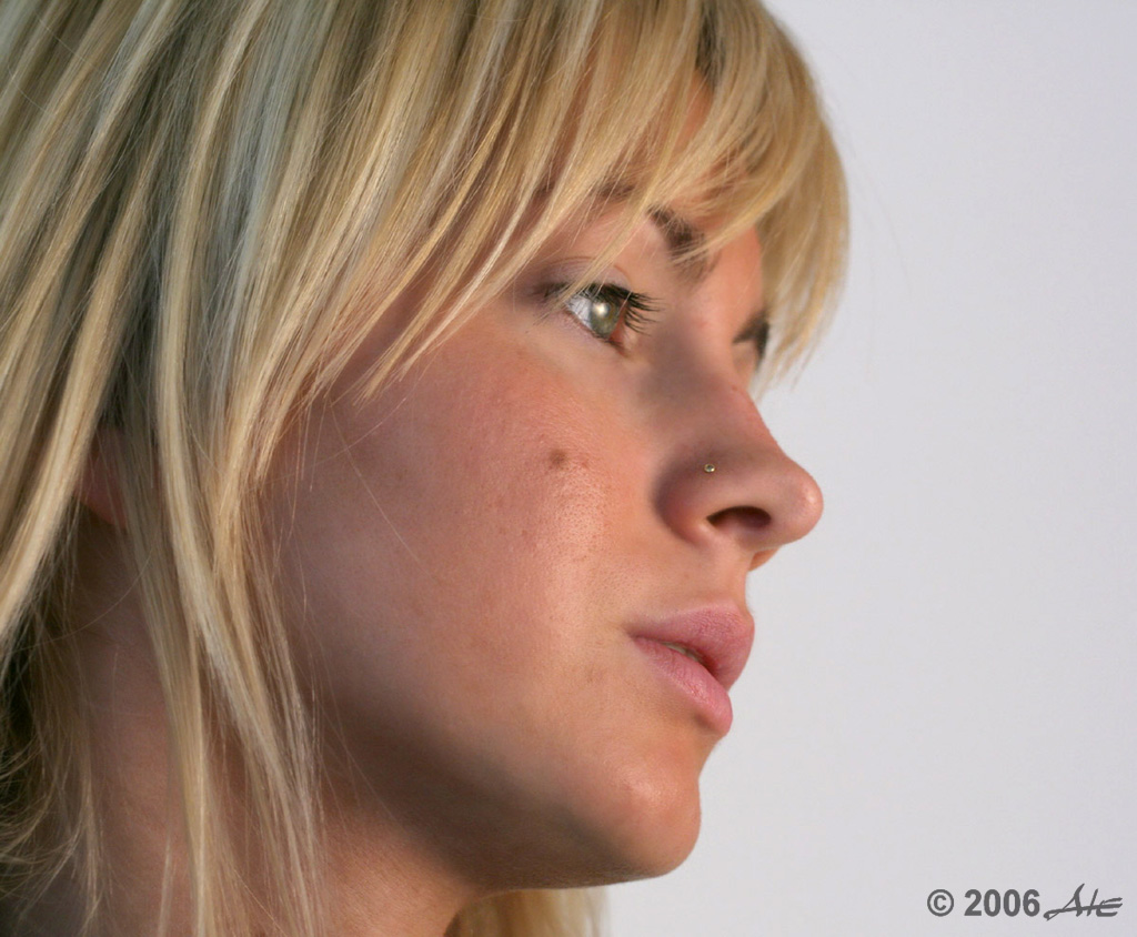 la Frency e il suo nasino