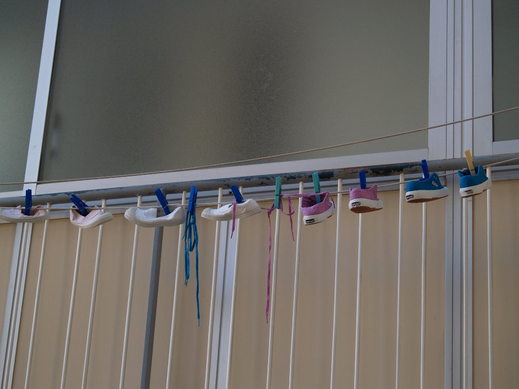 appendere le scarpe.........al filo!