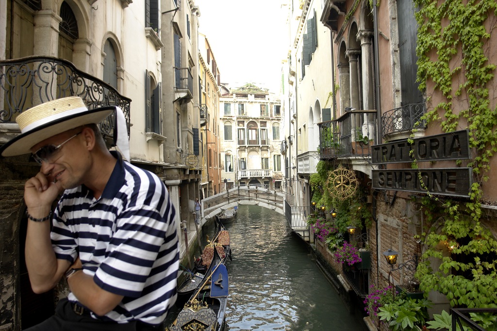 Il riposo del gondoliere