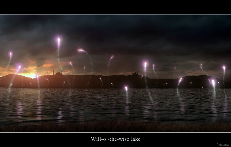 will-o'-the-wisp lake