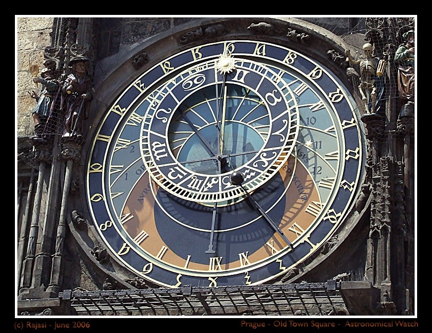 Prague - Old Town Square - Astronomical Tower/Watch