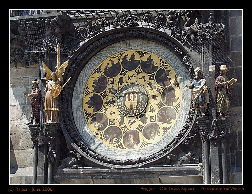 Prague - Old Town Square - Astronomical Tower/Watch