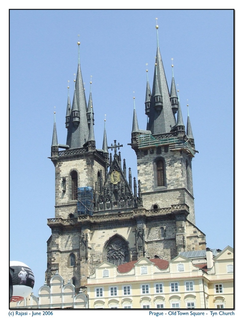 Prague - Old Town Square - Tyn Church