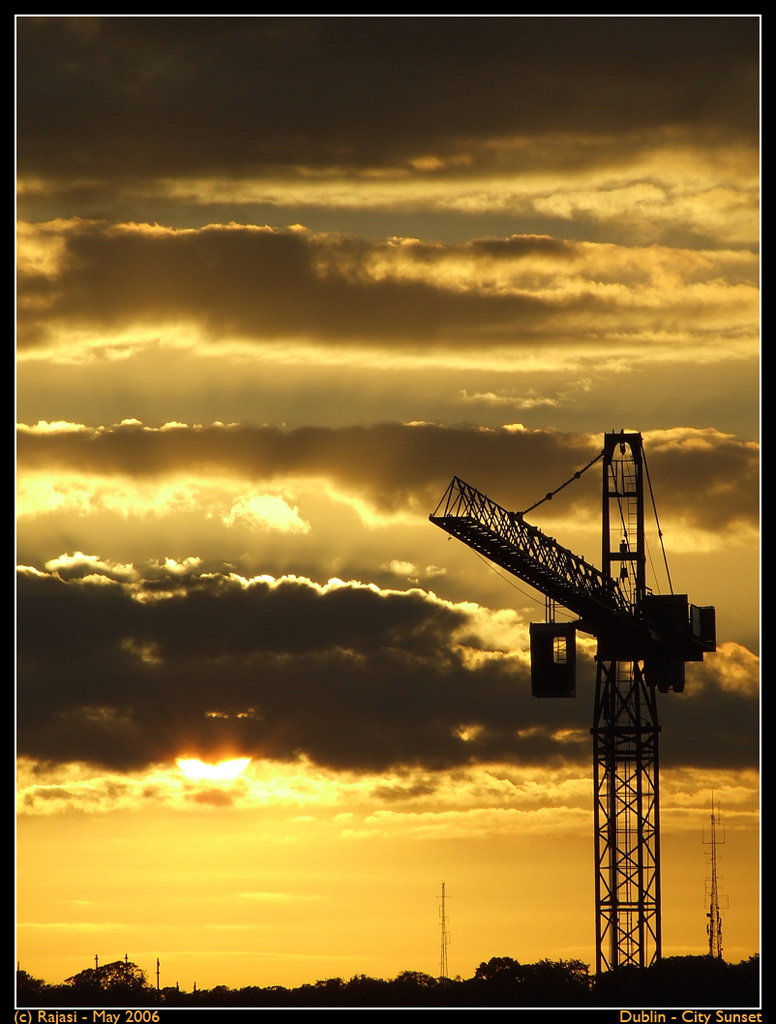 Dublin - City Sunset