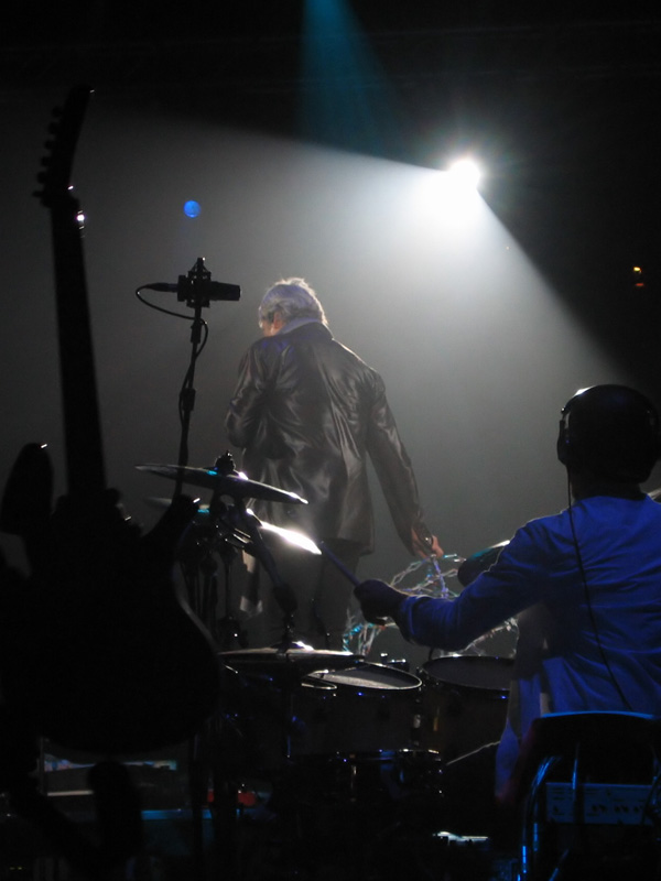 L'artista � di spalle!