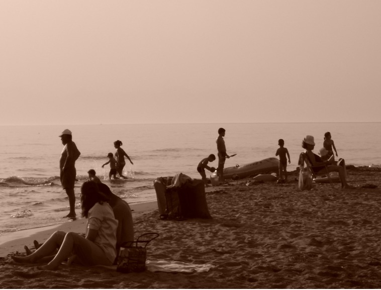 normalit� in spiaggia...