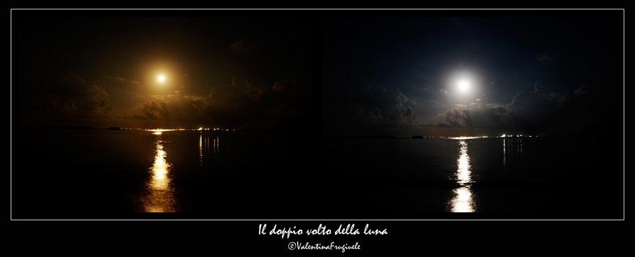 Il doppio volto della luna