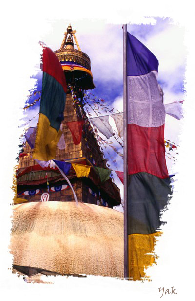 Tempio di Bodnath - Nepal