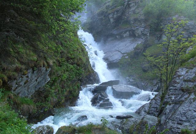 Cascata in Val d'Aosta