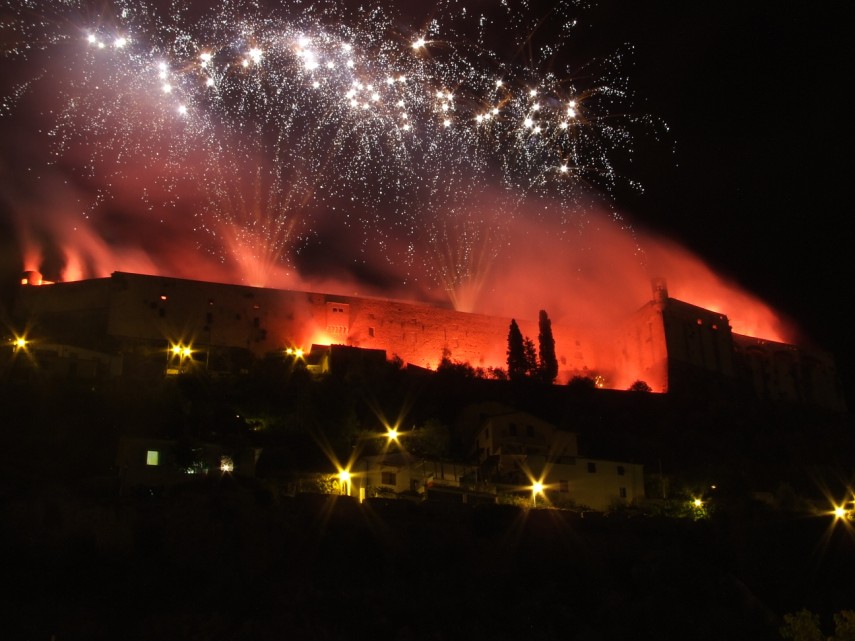 Fuochi al Castello Malaspina