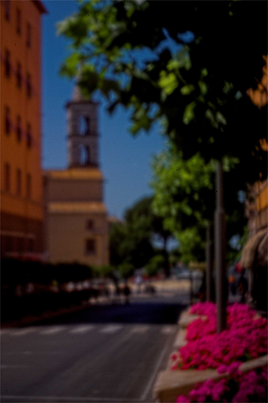 esperimento di pin hole photography con d60