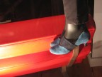 blue shoes blue shoes